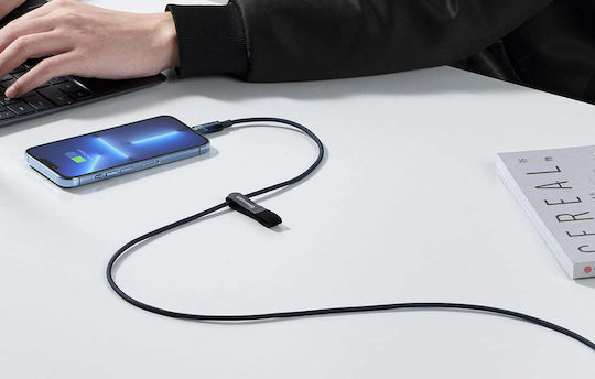 Baseus Explorer Braided USB-C to Lightning Cable 20W Blue 1m (CATS000003)