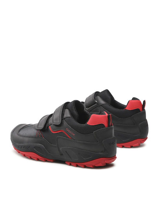 Savage Kids Sneakers Anatomic with Scratch Black