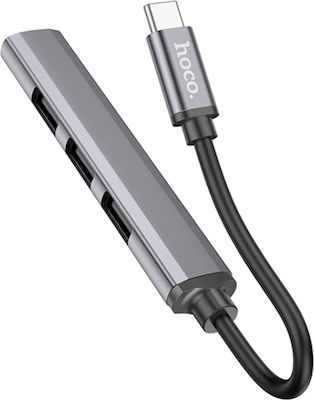 Hoco HB26 USB 3.0 Hub 4 Θυρών με σύνδεση USB-C