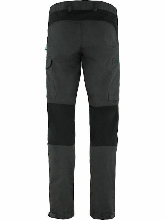 Fjallraven Kaipak Ανδρικό Μακρύ Παντελόνι Πεζοπορίας Μαύρο
