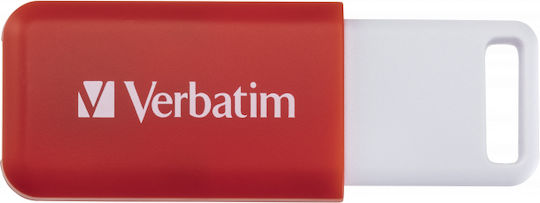 Verbatim DataBar 16GB USB 2.0 Stick Κόκκινο