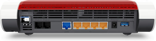 AVM FRITZ!Box 5590 Fiber Ασύρματο VDSL2 Modem Router Wi‑Fi 6 με 4 Θύρες