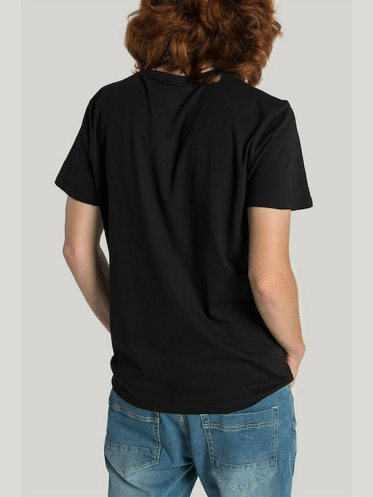 Polo T-Shirt Schwarz