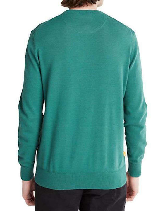 Timberland Herren Langarm-Pullover Petrol Blau