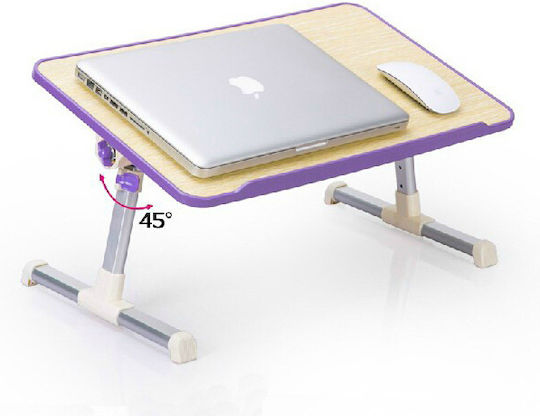 Factory Τραπεζάκι για Laptop με 1 Ανεμιστήρα Μωβ (26946)