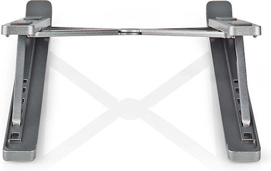 Nedis Βάση Στήριξης για Laptop έως 17" Ασημί NBSTND100SI