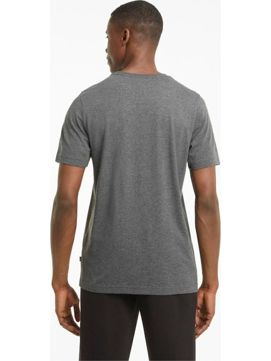 PUMA Heather Kurzarm T-Shirt Graue