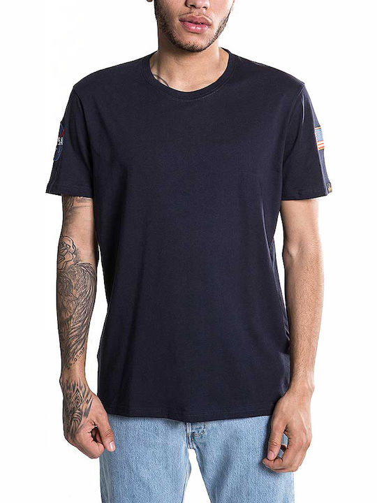 Nasa T-Shirt Blau