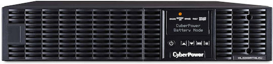 CyberPower OL2200ERTXL2U UPS 2200VA 2000W с 9 IEC Гнезда