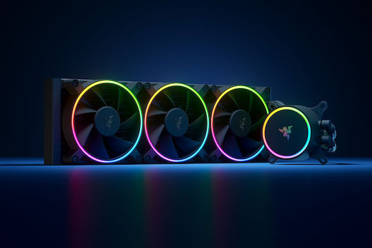 Razer Hanbo Chroma RGB AIO CPU Water Cooling Triple Fan Razer Hanbo Chroma RGB AIO CPU Water Cooling Triple Fan