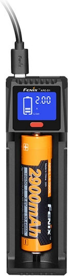 Fenix Are-D1 USB Φορτιστής Μπαταριών Ni-Cd/Ni-MH/Li-ion Μεγέθους AA/AAA/18650