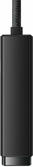 Baseus Lite Series Αντάπτορας Δικτύου USB με Ενσύρματη Σύνδεση Ethernet