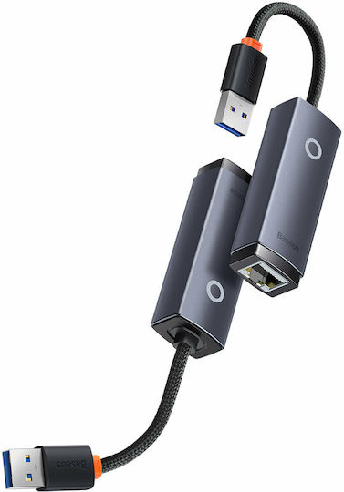 Baseus Lite Series Αντάπτορας Δικτύου USB με Ενσύρματη Σύνδεση Gigabit Ethernet