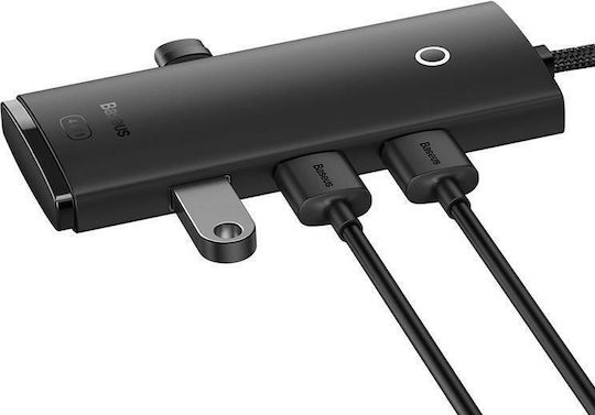 Baseus Lite Series 2m Hub 5 Θυρών USB 3.0 με σύνδεση USB-A