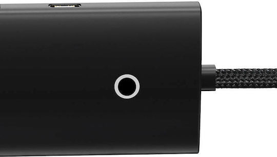 Baseus Lite Series 1m USB-Hub mit 5 USB 3.0 Schnittstellen und USB-C Anschluss
