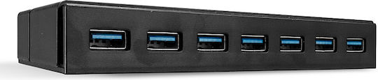 Lindy USB Хъб 7 Порта USB 3.0 с Връзка USB-A