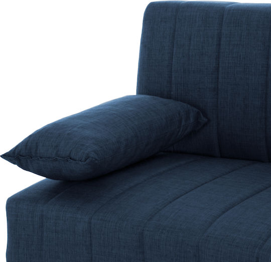 Andri Dreisitzer Sofa Bett Mit Stauraum Blau 180x72x77cm