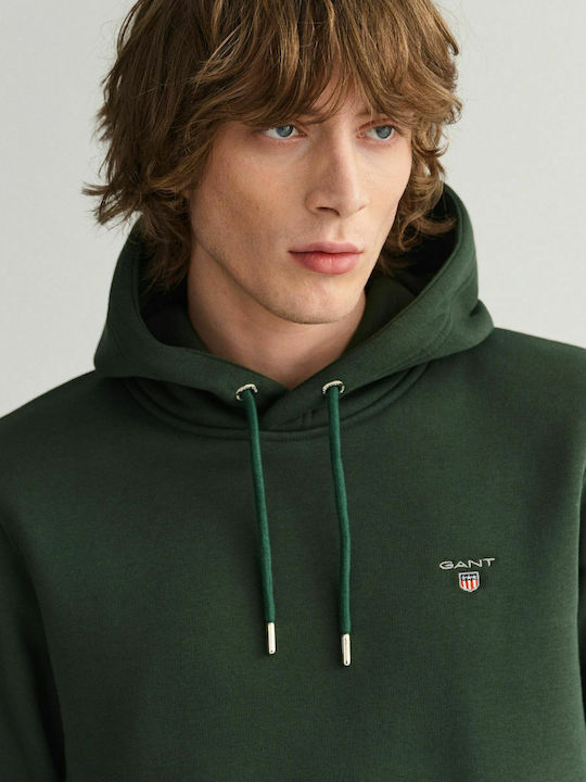Sweatshirt with Hood Green