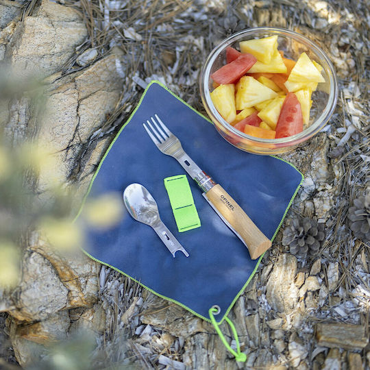 Opinel Nomad Picnic Plus Πολυεργαλείο Καφέ σε Θήκη