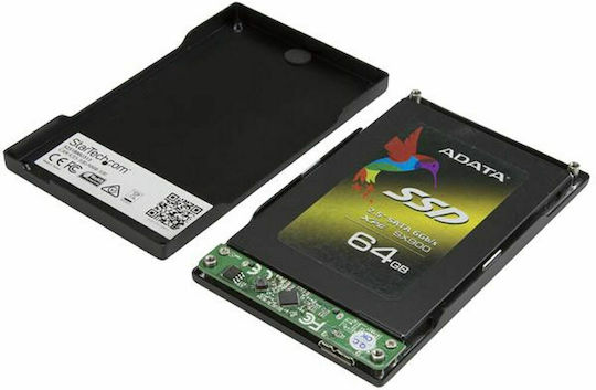 StarTech Θήκη για Σκληρό Δίσκο 2.5" SATA III με σύνδεση USB 3.1