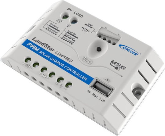Epsolar LS0512EU Ρυθμιστής Φόρτισης PWM 12V 5A