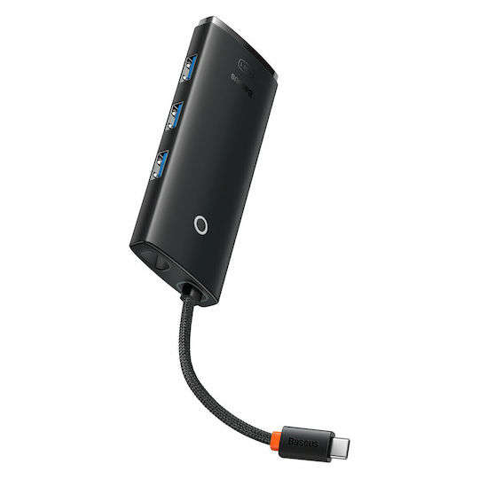 Baseus Lite Series USB-C Docking Station με HDMI Μαύρο