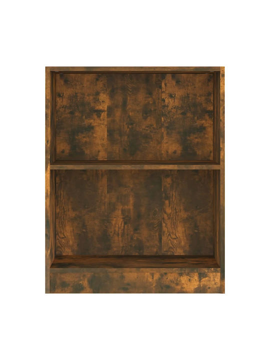 Bücherregal Rauchige Eiche 60x24x74,5cm