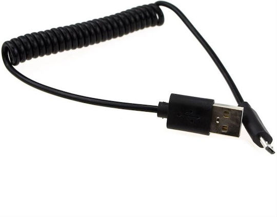 Cablexpert 0.6m Spiral USB 2.0 to micro USB Cable (CC-MUSB2C-AMBM-0.6M)
