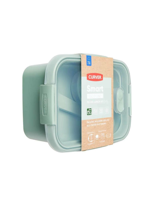 Curver Lunch Box Plastic Green 1200ml 1pcs