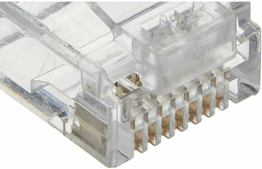 StarTech Щепсел RJ-45 мъжки 50бр Прозрачен (CRJ45C6SOL50)