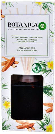 Airwick Diffuser Botanica with Fragrance Caribbean Vetiver & Sandalwood 80ml