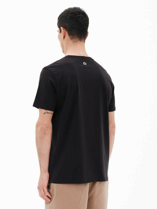 Emerson Herren T-Shirt Kurzarm Schwarz