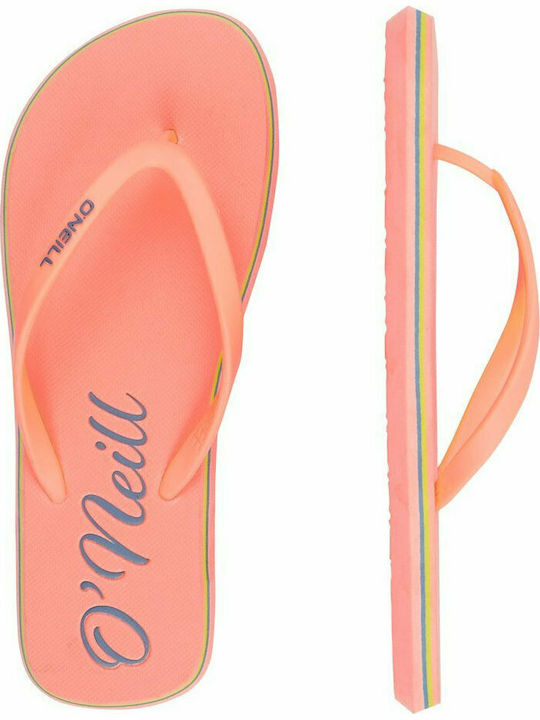 O'neill Frauen Flip Flops in Orange Farbe