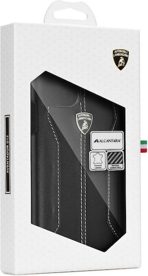 Lamborghini Huracan Back Cover Leather Black (iPhone 11 Pro)