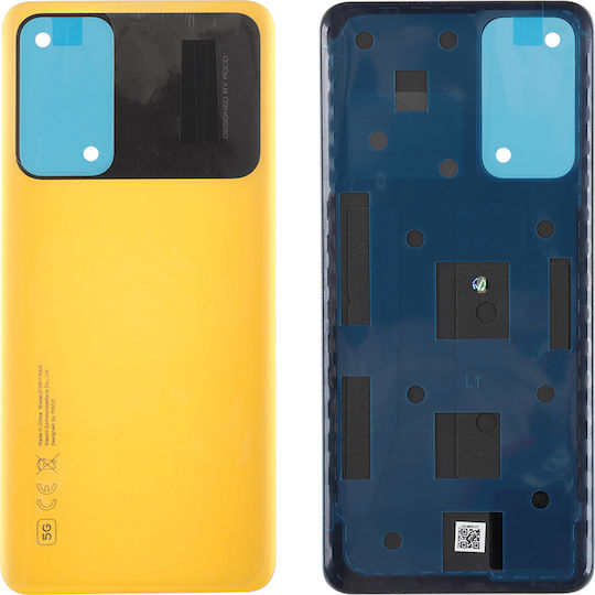 Xiaomi Καπάκι Μπαταρίας Κίτρινο για Poco M4 Pro
