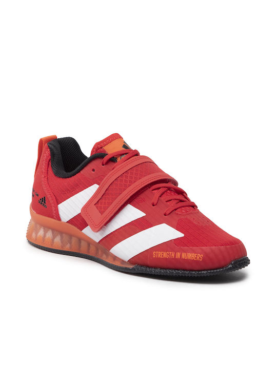 Adipower Weightlifting III Herren Sportschuhe Crossfit Rot