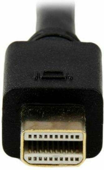 StarTech Кабел mini DisplayPort мъжки - VGA мъжки 1.8м Черен (MDP2VGAMM6B)