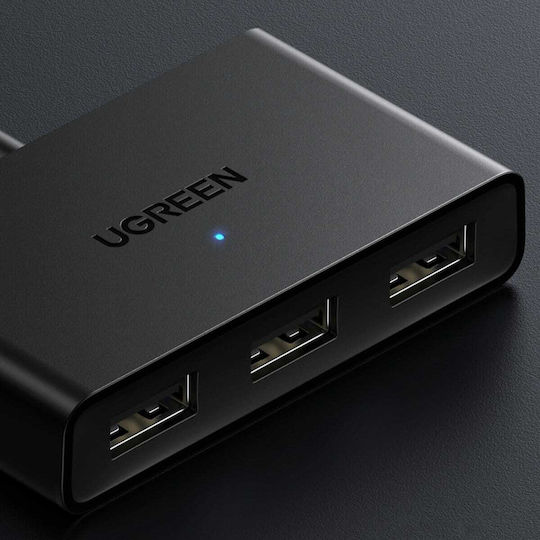 Ugreen CM409 USB Хъб с 3 USB 2.0 Порта и USB-A Връзка