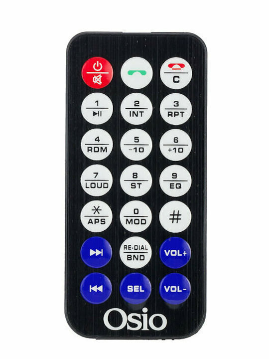 Osio Auto-Audiosystem 1DIN (Bluetooth/USB)