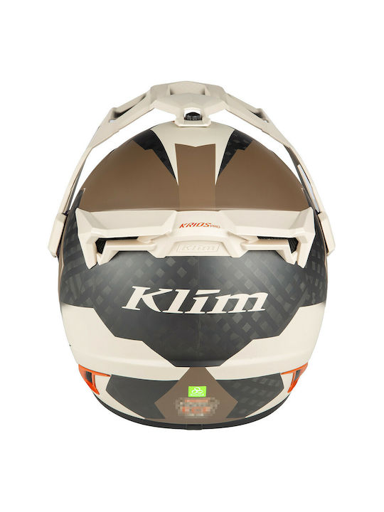 Klim Dual Krios Pro Charger Peyote Κράνος Μηχανής On-Off