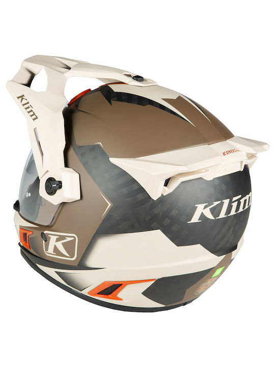Klim Dual Krios Pro Charger Peyote Κράνος Μηχανής On-Off