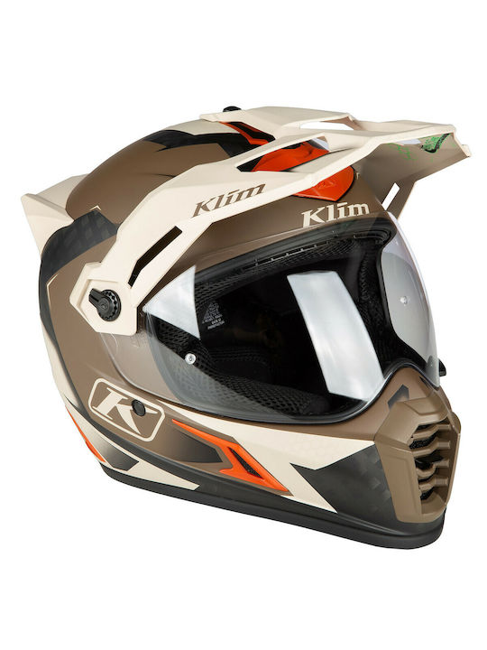Klim Dual Krios Pro Charger Peyote Κράνος Μηχανής On-Off