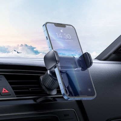 Hoco Mobile Phone Holder Car with Adjustable Hooks Black