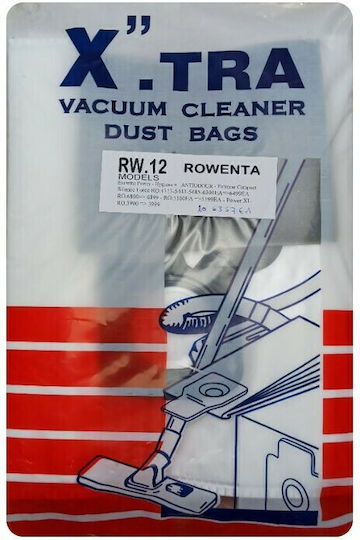 RW.12 Vacuum Cleaner Bags 10pcs Compatible with Rowenta Vacuum Cleaners
