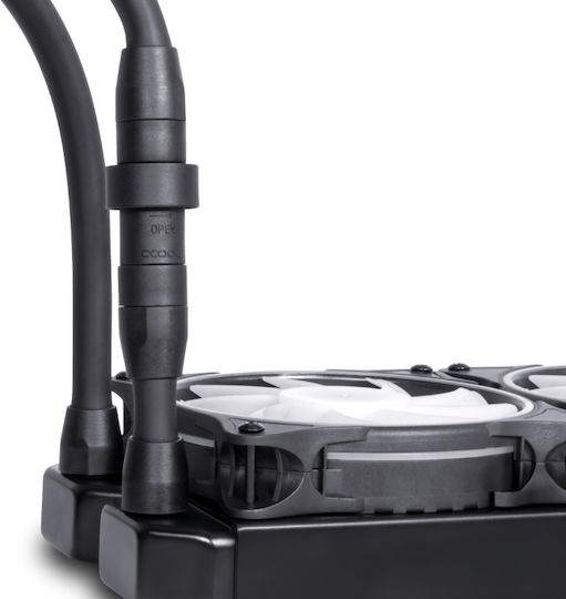 Alphacool Eisbaer Pro Aurora 420 Υδρόψυξη AIO CPU με 3 Ανεμιστήρες 140mm και RGB Φωτισμό