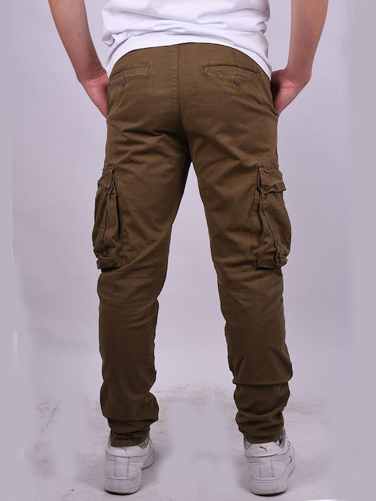 Fabric cargo trousers khaki Khaki