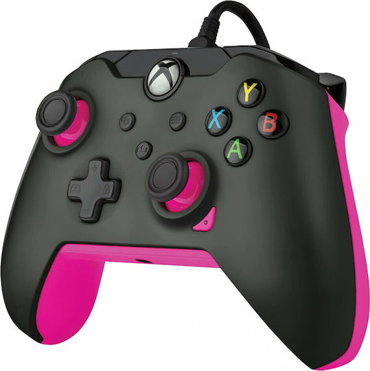 PDP 049-012-GP Wired Gamepad for PC Xbox One Xbox Series Pink/Black