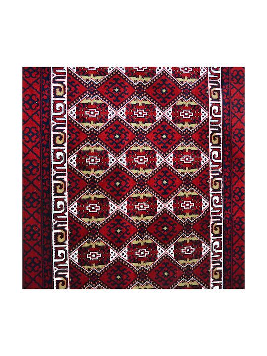 Saray Home Traditional Bedroom Rugs Set Red L0280-SET 3pcs