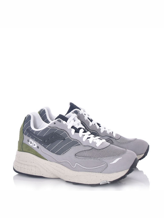 Saucony Originals 3d Grid Hurricane Sneakers Gray