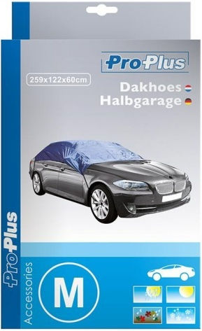 ProPlus Половинчати капаци за автомобил 315x122x60см Водоустойчив Large